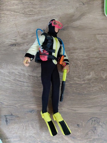Vintage action man - action, scuba