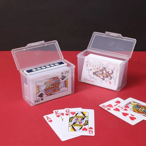 1pcs clear playing card - playing,