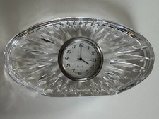 waterford crystal clock small