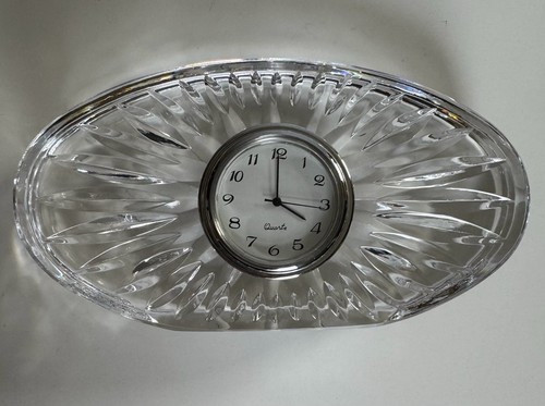 Waterford crystal clock - clock, small