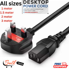 Power Cord UK Plug to IEC
