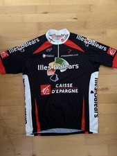  Vintage UCI Illes Balears-Caisse d'Epargne cycling team shirt Nalini Size 6
