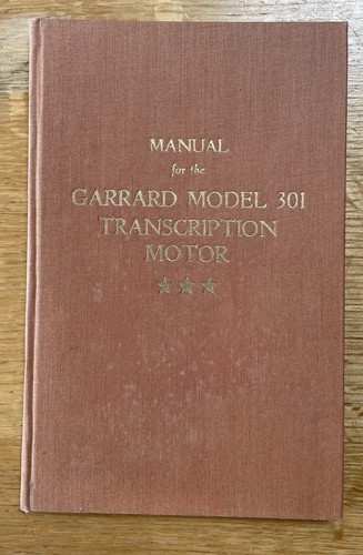 Garrard 301 manual - garrard,