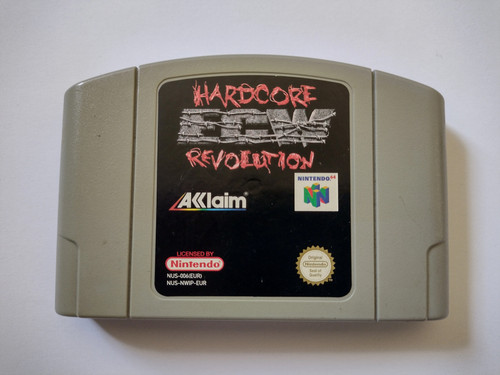 Ecw hardcore revolution n64 - hardcore, [n64