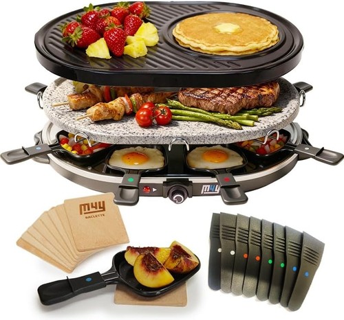 Raclette stone grill - raclette,