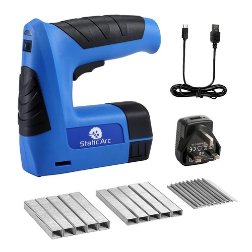 Cordless staple nail gun 2in1 - staple,
