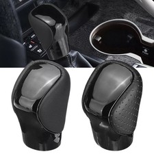 Black PU Leather Gear Knob