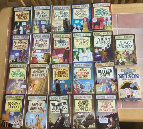 Horrible history books - books, joblot