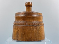 Antique Primitive Wood Butter