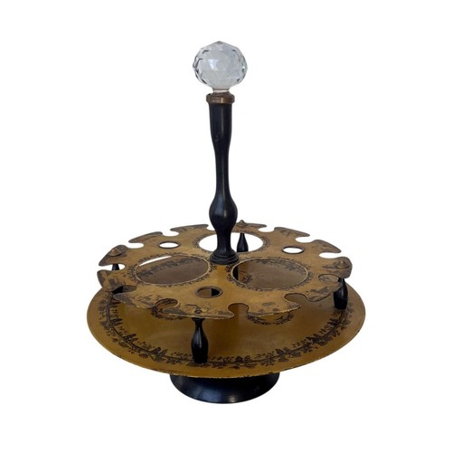 Antique tole cruet - antique,