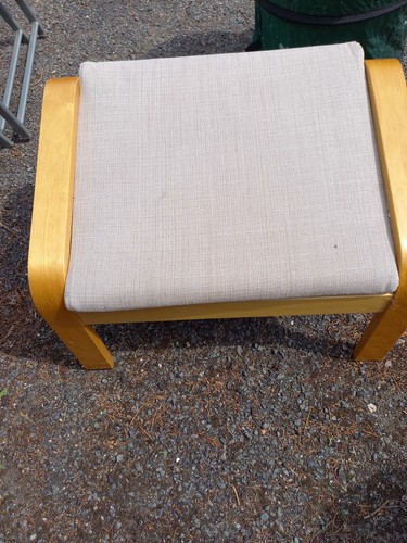 Ikea poäng footstool - ikea, with
