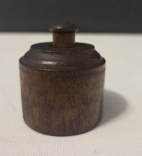 Antique wooden butter mold - wooden,