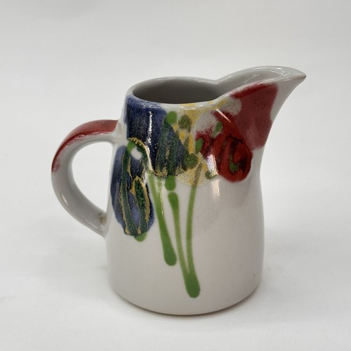 Dartington pottery poppy jug - pottery,