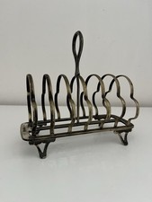 Antique Silver Plated Toast