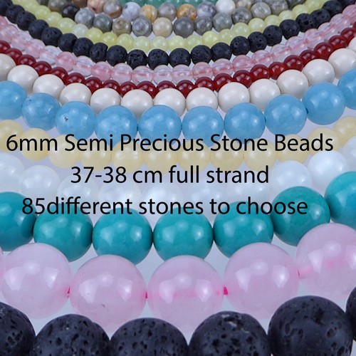 6mm semi precious gemstone - semi,