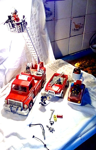 Playmobil large fire engine