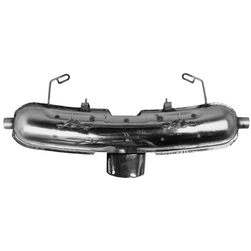 Sports exhaust rear silencer - exhaust,