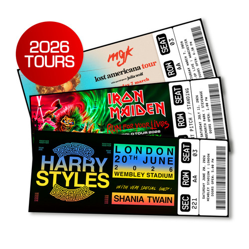 Music concert ticket - ticket, 2026