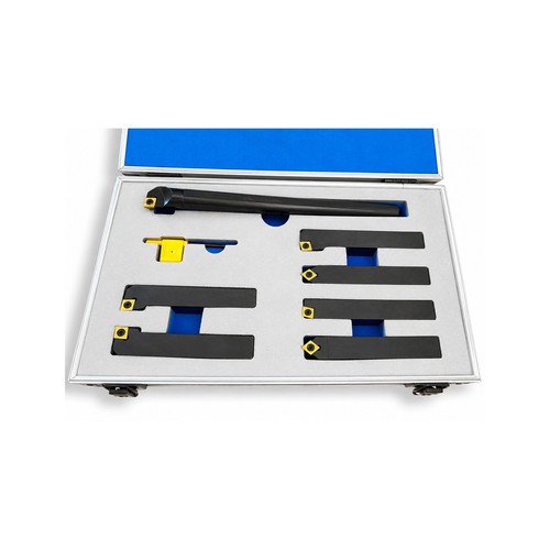 7pc indexable lathe tool set - 7pc,
