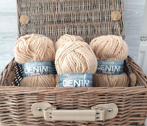 Sirdar denim chunky - denim, 100g