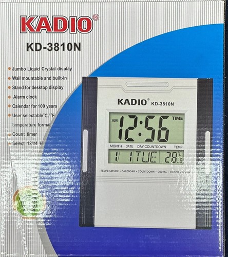 Digital wall clock mount - clock,