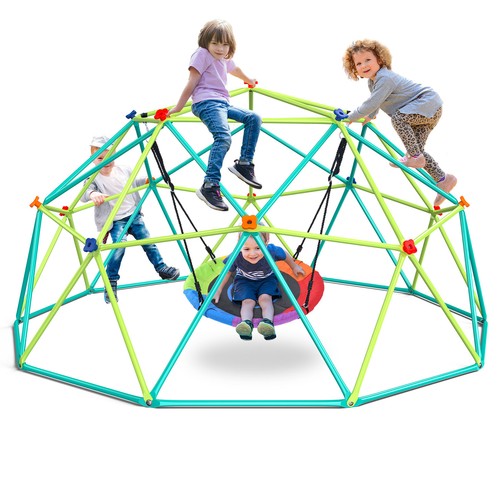 Climbing dome 10ft geometric - dome,