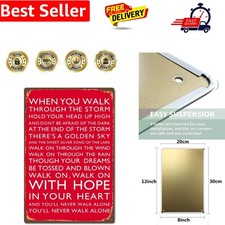 Liverpool FC Chant Metal Decor