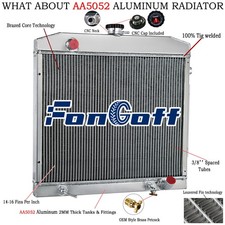 3 Row Radiator For Mercedes