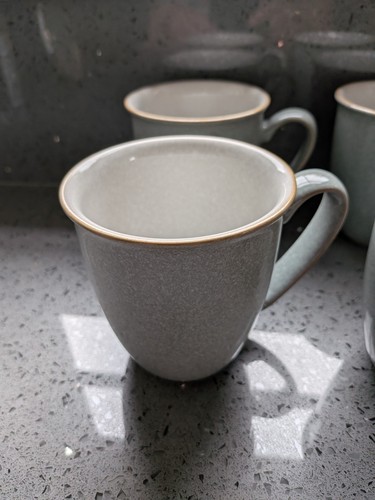 Denby set four grey - four, mugs