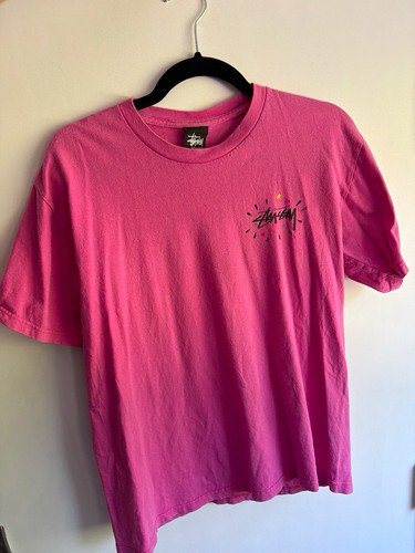 Stussy have good - vibe, pink