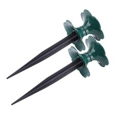 2pcs Gardening Water Hose Guide Stake Lawn Water Hose Holder Pipe Organizer