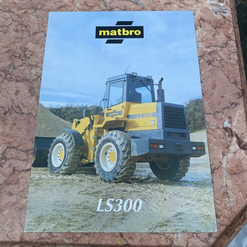 Matbro ls300 forklift leaflet - forklift,