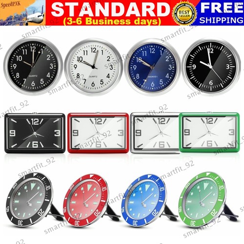 Mini car dashboard - car, clock