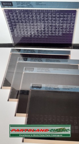 Akm1350 parts microfiche slide - microfiche,