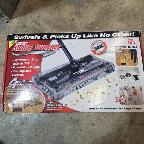 New cordless swivel sweeper - swivel,