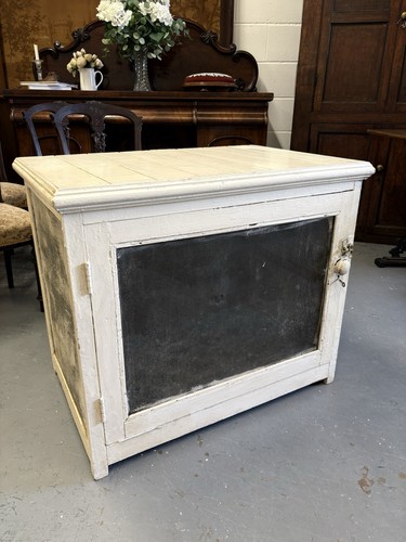 Large antique white painted - large,