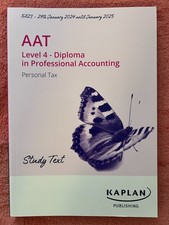 AAT L4 Kaplan Personal TAX