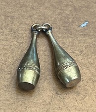 Vintage Brass Charm "Indian