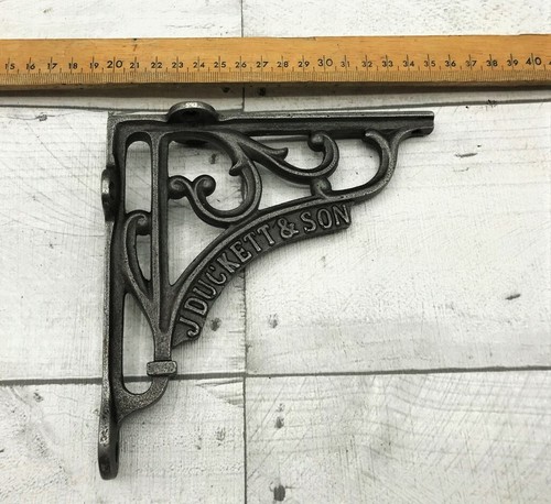 Shelf brackets pair cast - brackets,