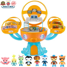 Kwazii Action Figure Playset - Octonauts Adventure with Octopod Castle & Shark