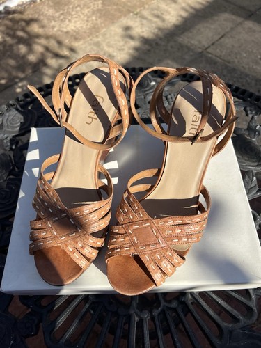 Faith tan wedge size - wedge,