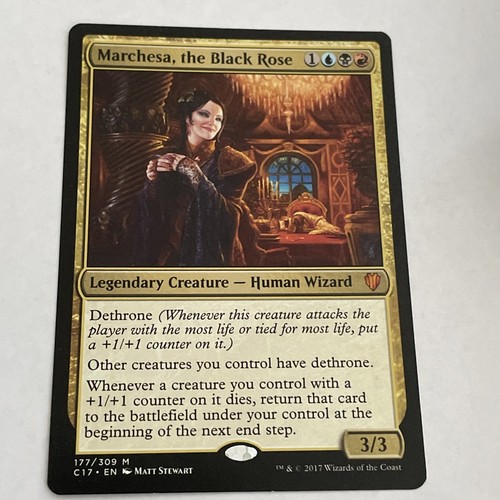 Mtg marchesa the black rose - mtg,