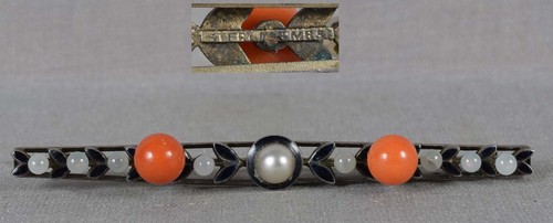 1900s art nouveau - nouveau, sterling