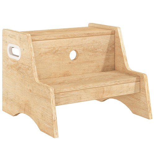 Wooden step stool - wooden,