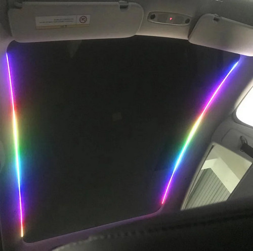 Car interior rgb led strip - car,