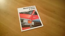Mazda commercial van brochure