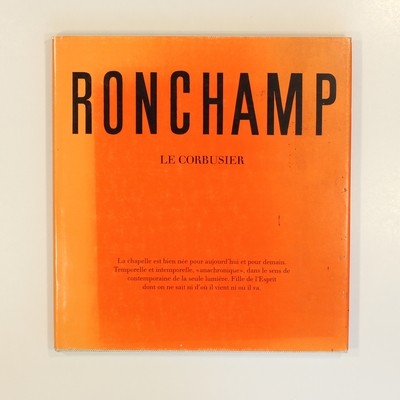 Ronchamp corbusier - le,