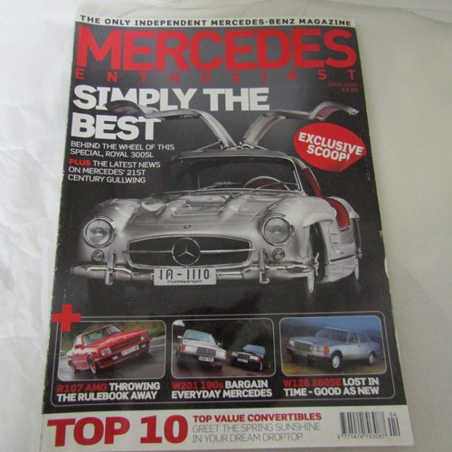Mercedes enthusiast april - mercedes,