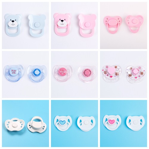Magnetic pacifiers soother - 2x,