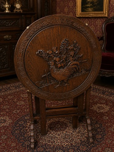 Antique carved oak - antique,